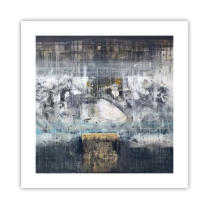 Poster - Icy Path - 40x40 cm