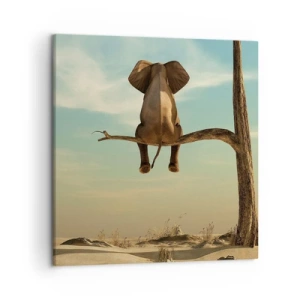 Canvas picture - New Point of View - 50x50 cm