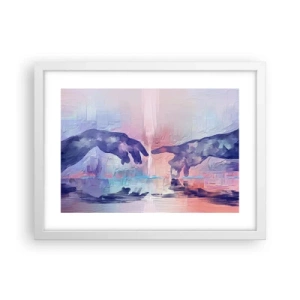 Poster in white frmae - Godly Spark of Life - 40x30 cm