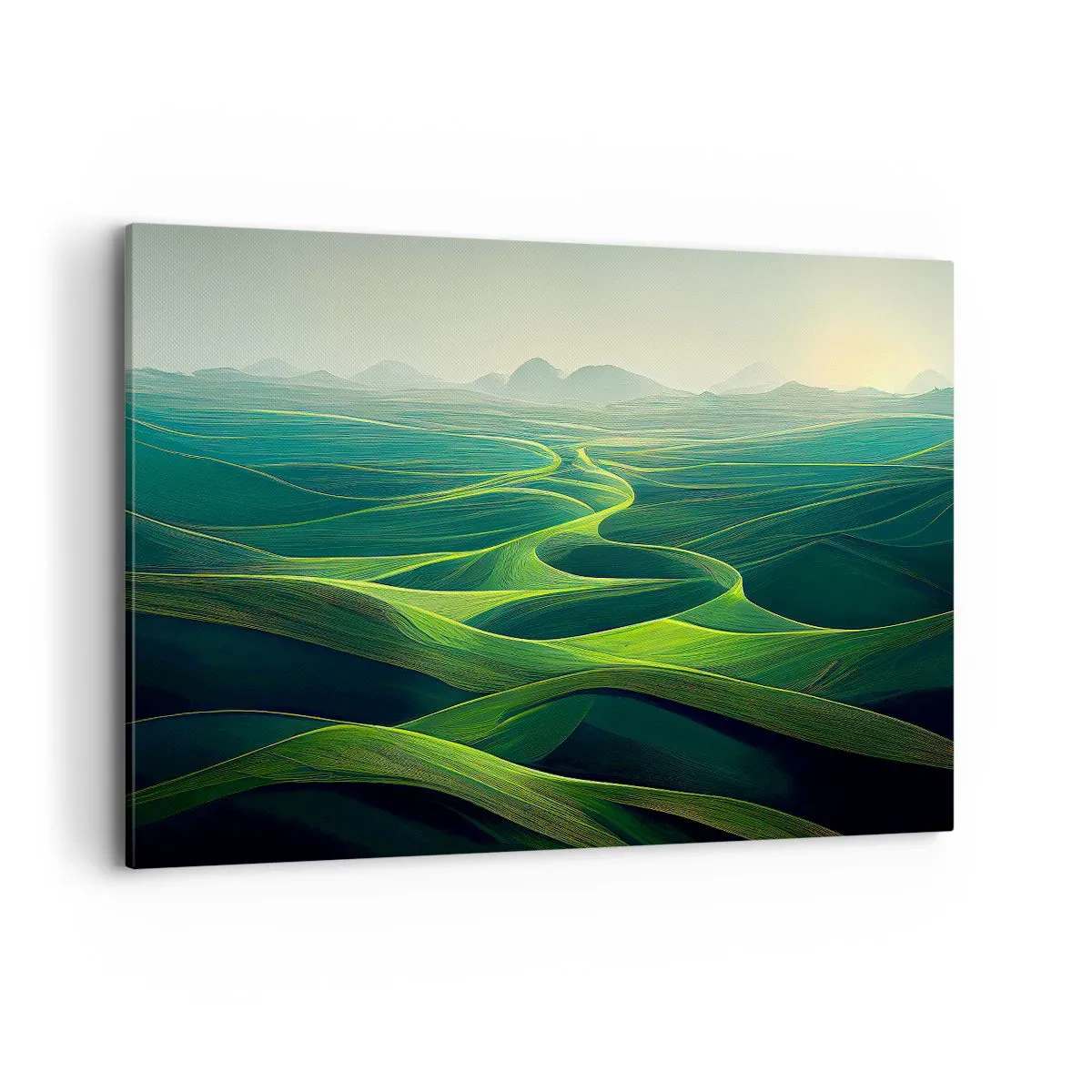 Canvas picture - In Green Valleys - 100x70 cm