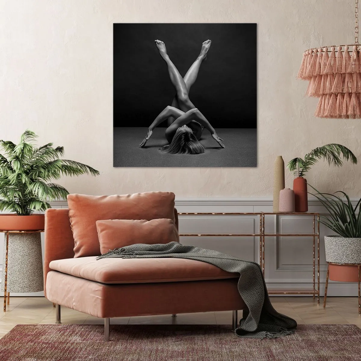 Canvas picture - Geometry of Nakedness - 50x50 cm
