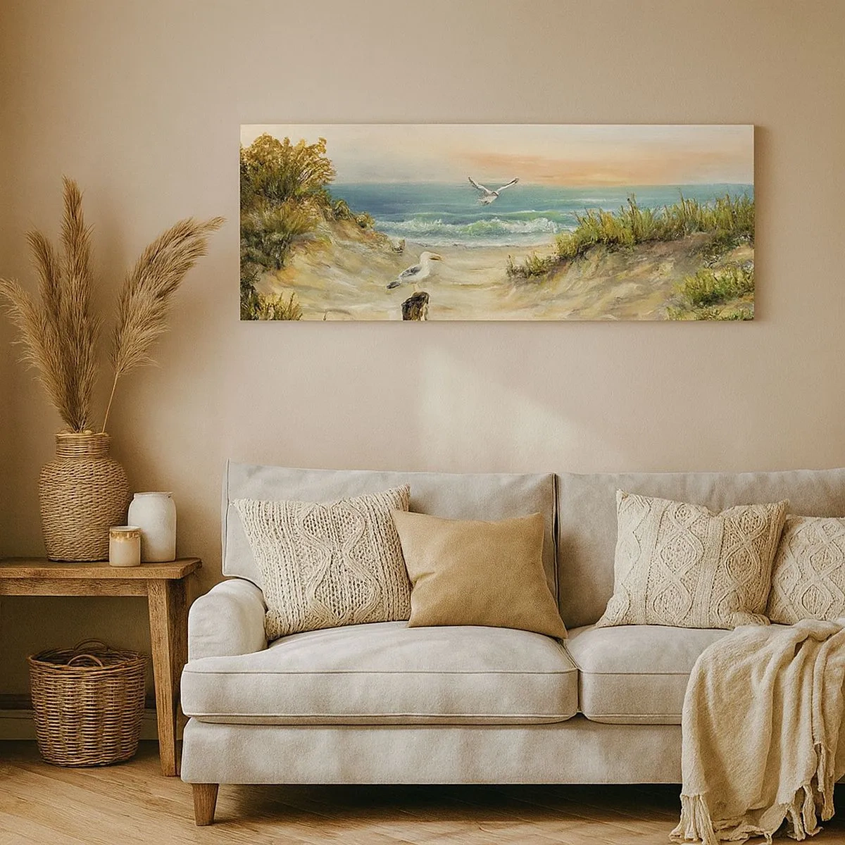 Canvas picture - Airless Retreat - 100x40 cm