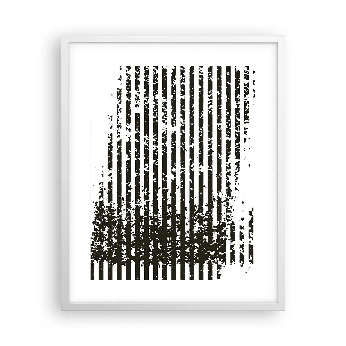 Poster in white frmae - Rhythm and Noise - 40x50 cm