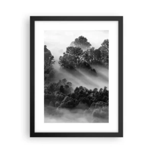 Poster in black frame - Rising from a Sleep - 30x40 cm