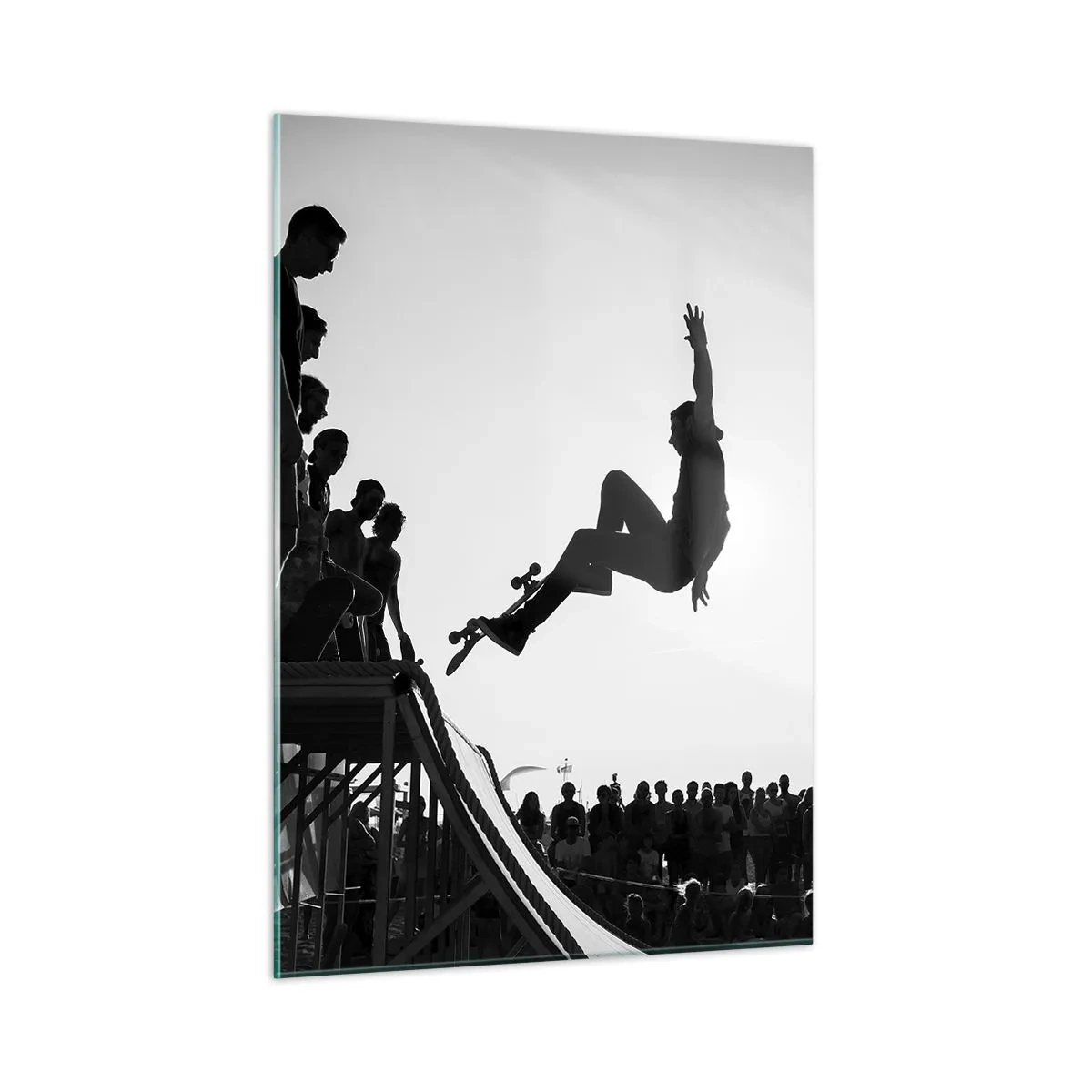 Glass picture - Heroes and Spectators - 50x70 cm