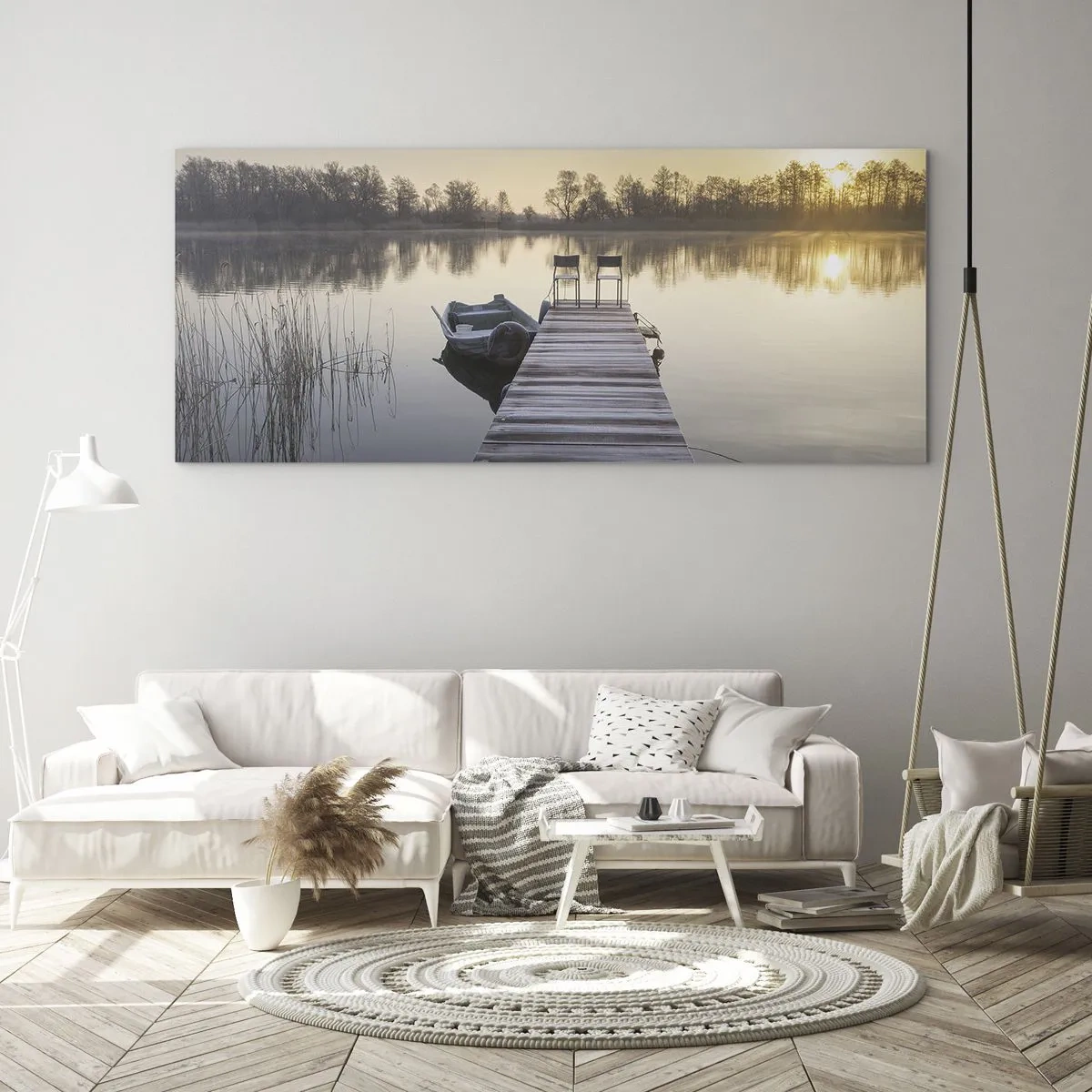 Glass picture - I Will Be Back Soon - 120x50 cm