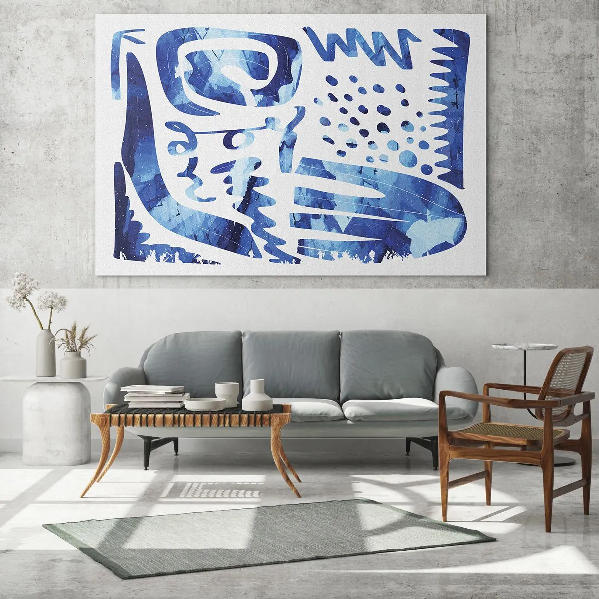 Glass picture - Return to the Roots - 120x80 cm