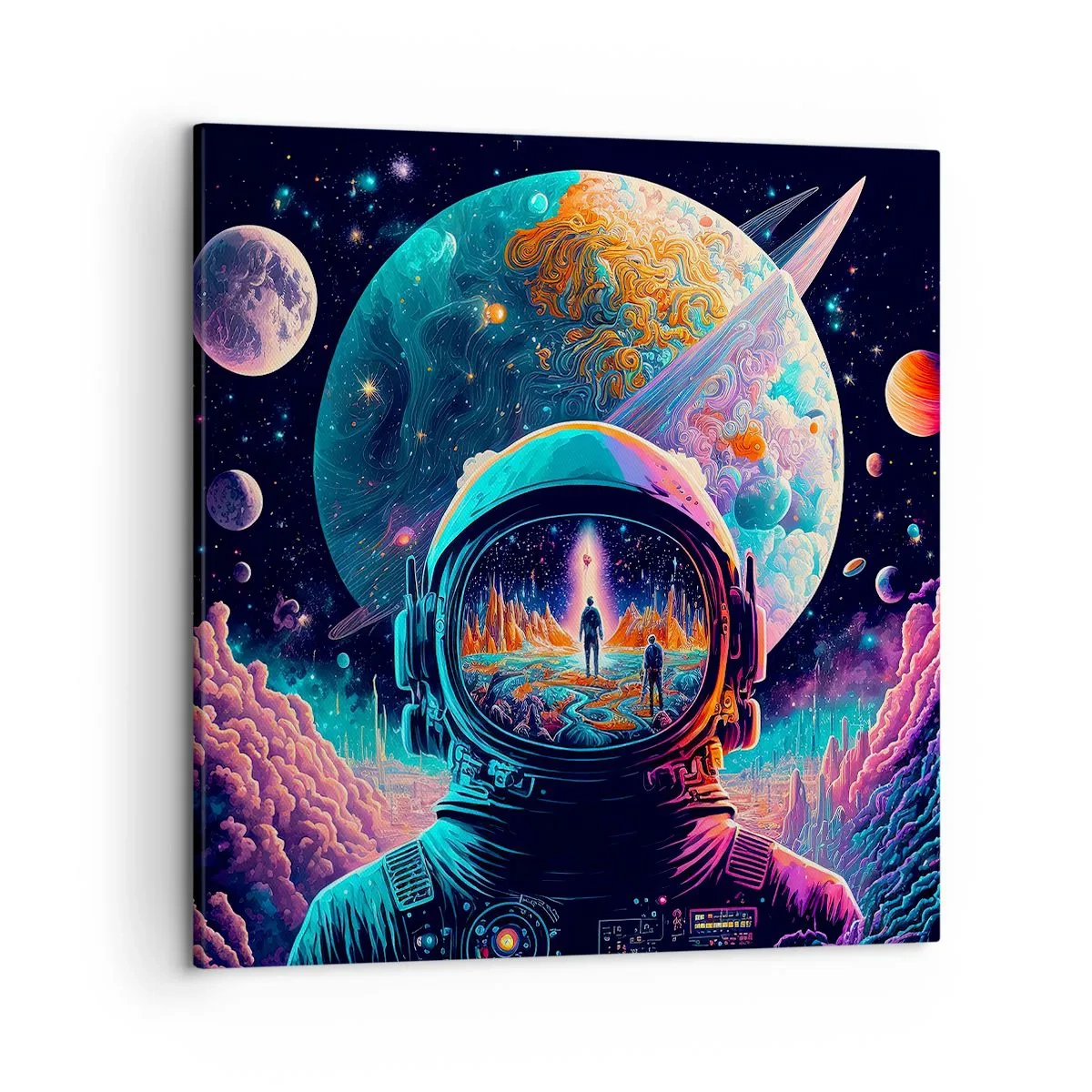 Canvas picture - Philosophers Didn't Imagine This - 50x50 cm