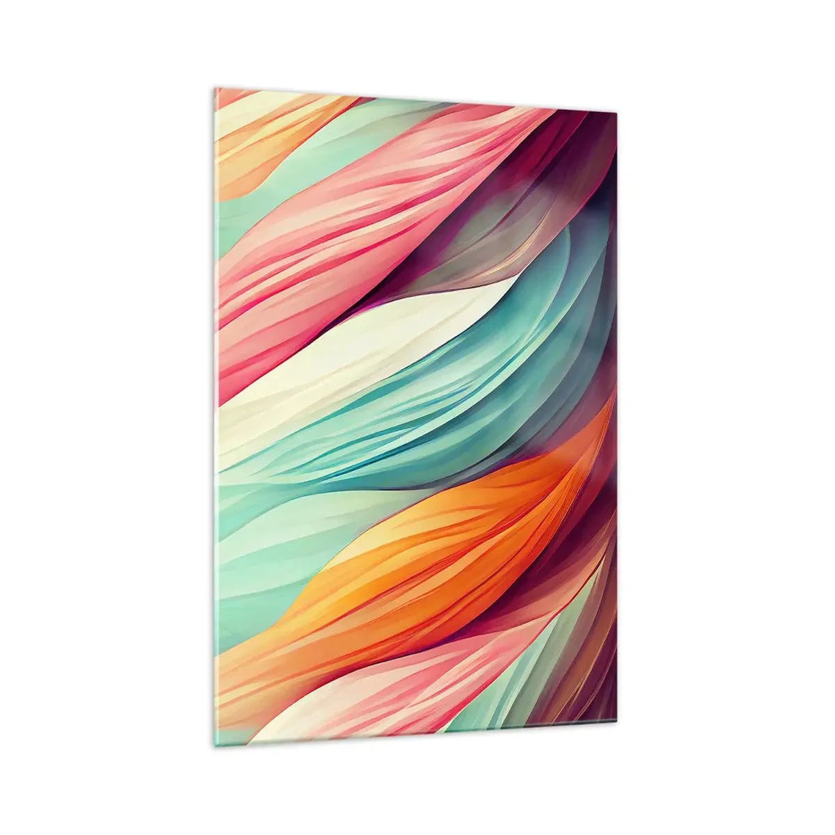 Glass picture - Rainbow Knot - 70x100 cm