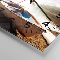 Clock face with numbers