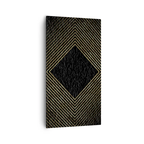 Canvas picture - Geometry Glamour Style - 55x100 cm