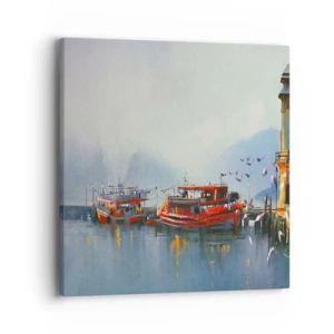 Canvas picture - At the End of the World - 40x40 cm