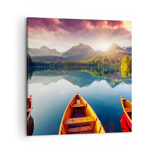 Canvas picture - Nothing against Nature - 50x50 cm