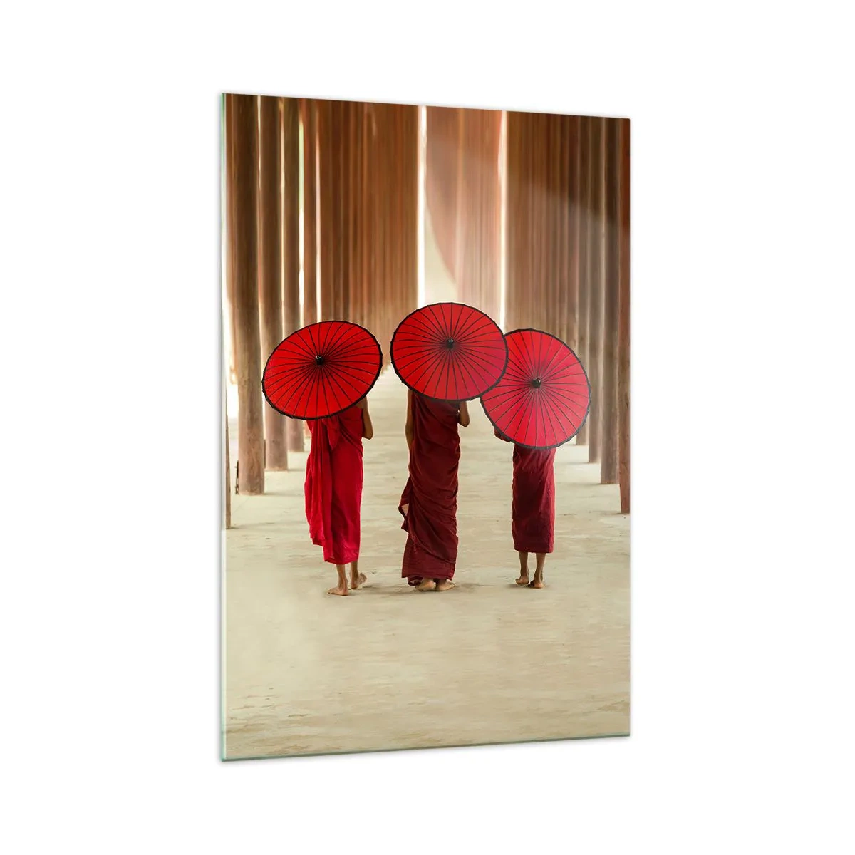 Glass picture - On the Way to Pure Country - 70x100 cm