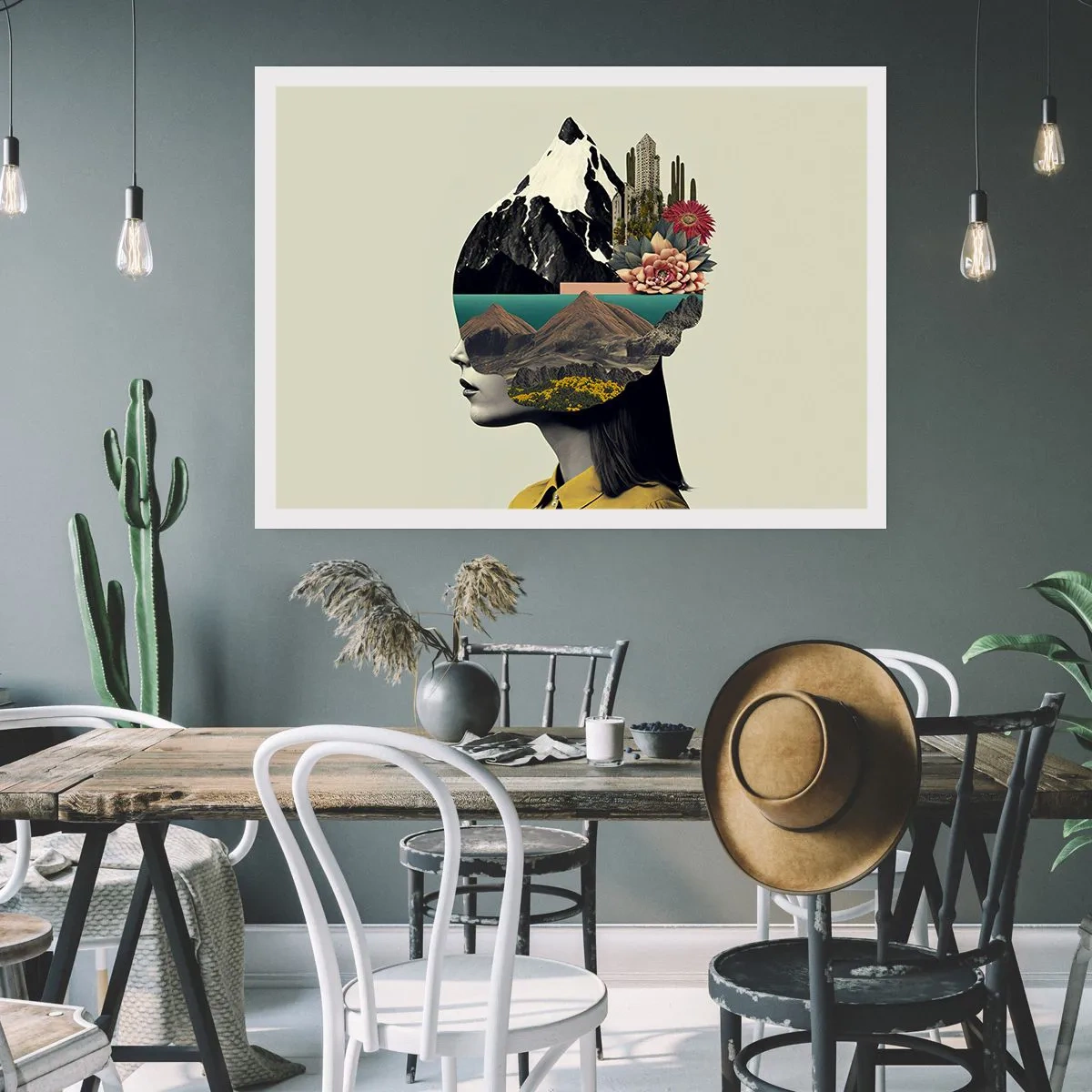 Poster - Woman - Always a Mystery - 91x61 cm