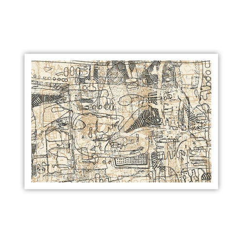 Poster - Waiting to Be Decoded - 100x70 cm