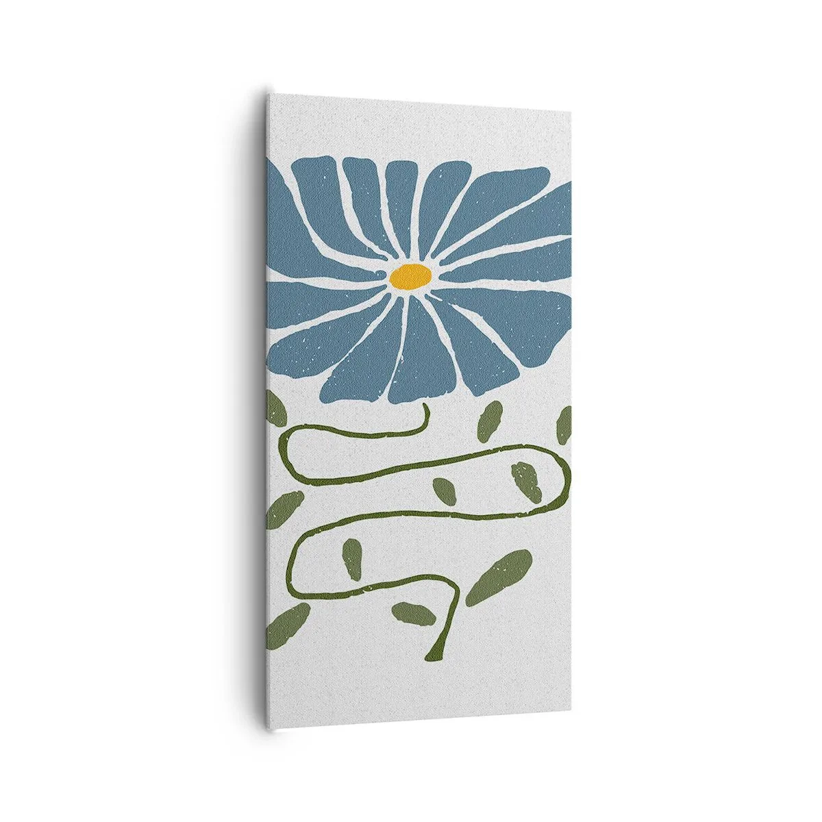 Canvas picture - Twig to Flower - 65x120 cm