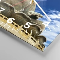 Clock face with numbers