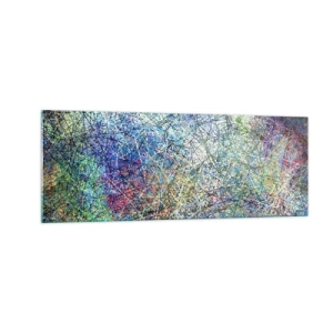 Glass picture - It's Not So Simple - 140x50 cm