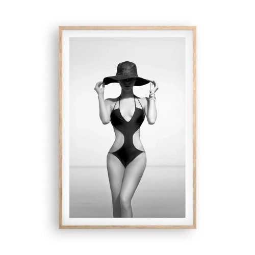 Poster in light oak frame - My Name Is: Elegance - 61x91 cm