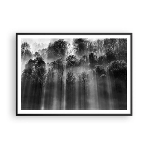 Poster in black frame - In the Streams of Light - 100x70 cm