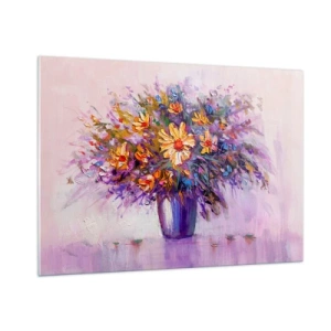 Glass picture - Smells Sweet, Looks Sweet - 100x70 cm