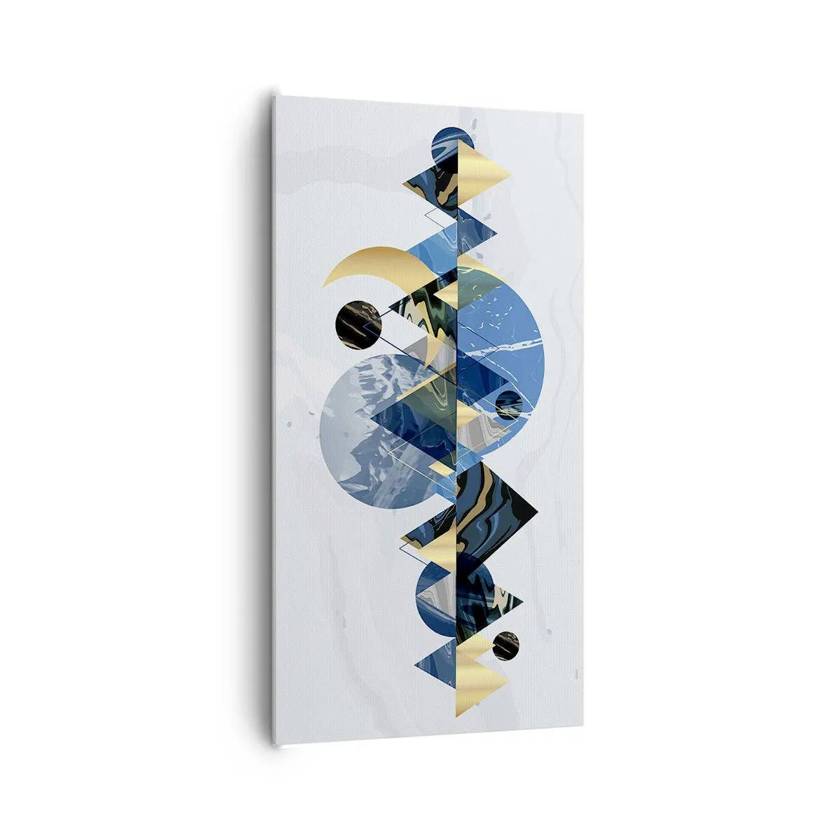 Canvas picture - Geometrical Landscape - 65x120 cm