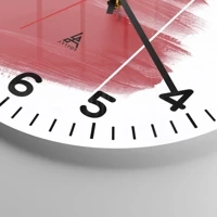 Clock face with numbers