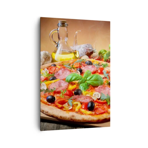 Canvas picture - With a Real Italian Flavouring - 70x100 cm