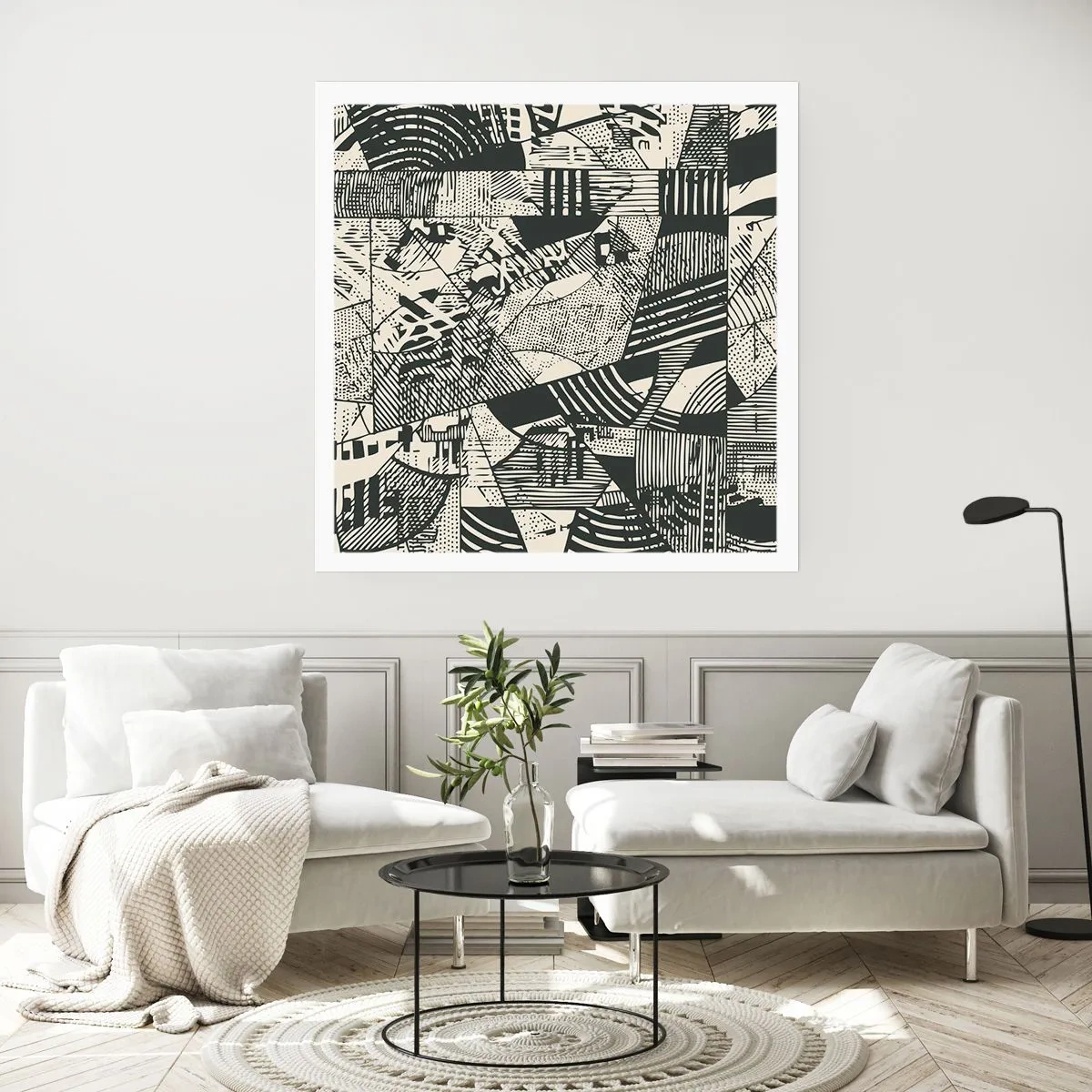 Poster - Dynamics of Contemporaneity - 60x60 cm