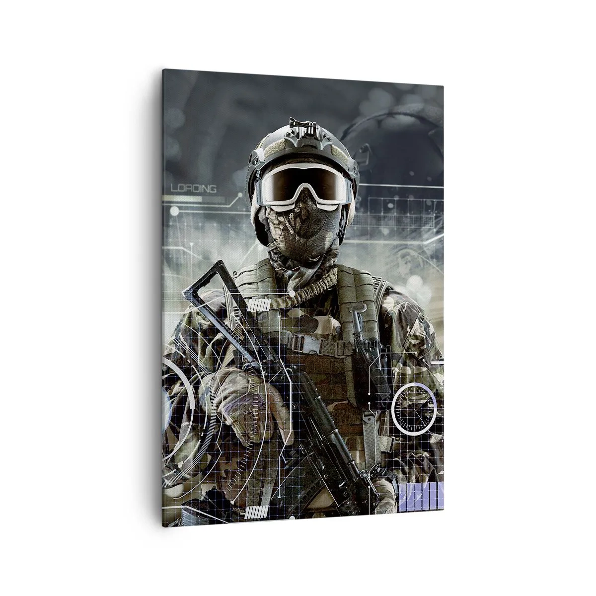 Canvas picture - Power Squared - 70x100 cm