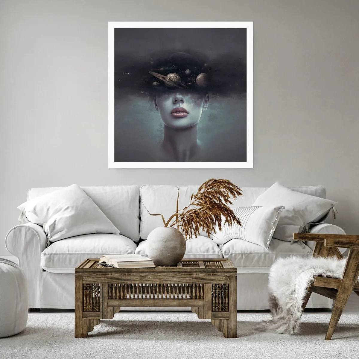 Poster - And Planets are Revolving… - 50x50 cm