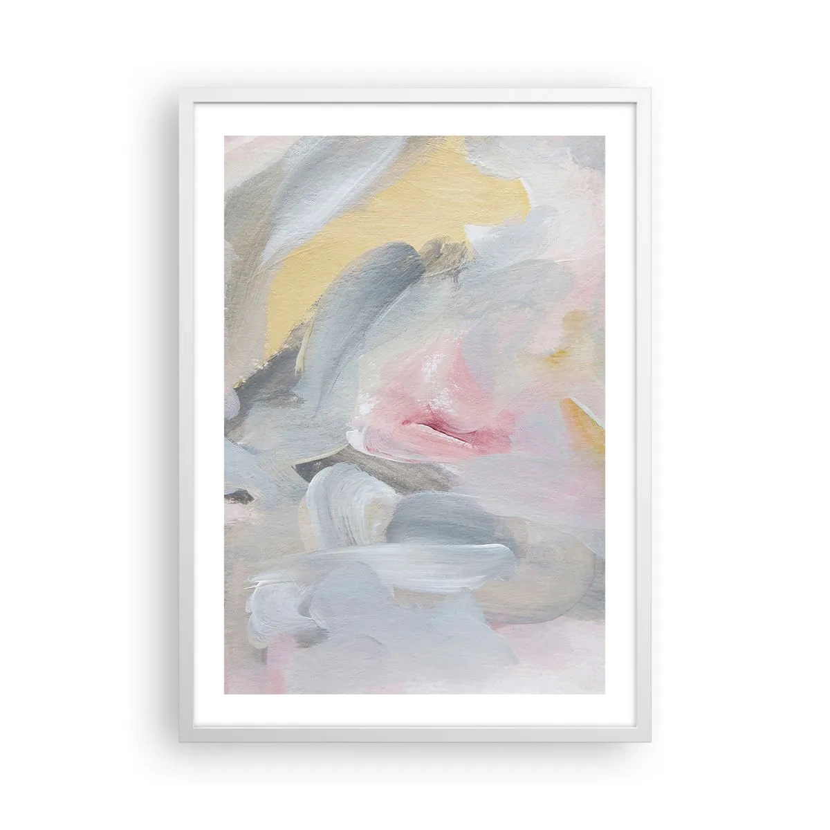 Poster in white frmae - In a Pastel World - 50x70 cm