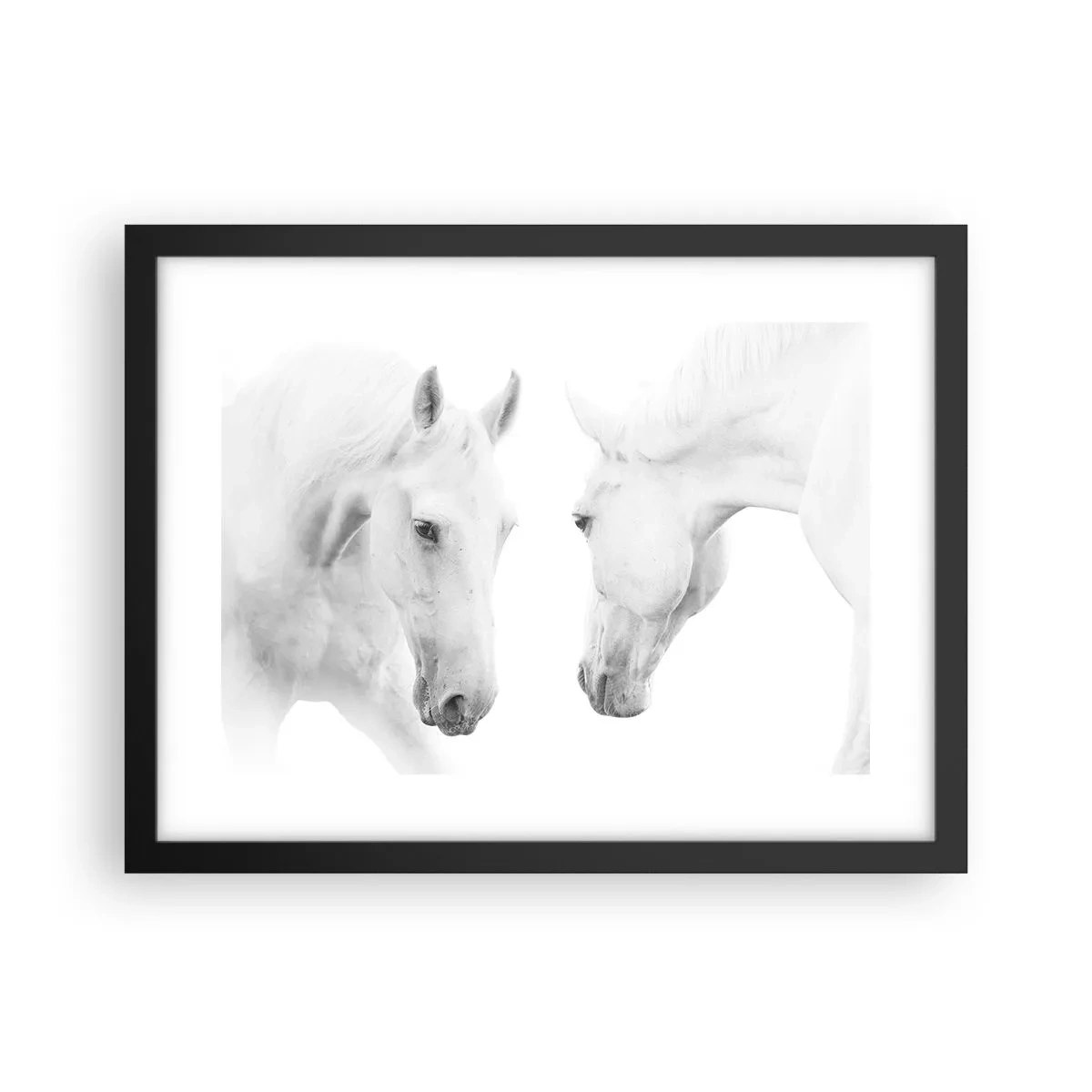 Poster in black frame - Is this friendship…? - 40x30 cm