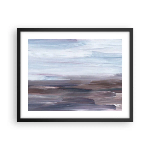 Poster in black frame - Elements: Water - 50x40 cm