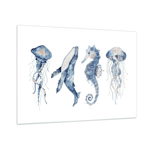 Glass picture - Sea Quirks - 100x70 cm