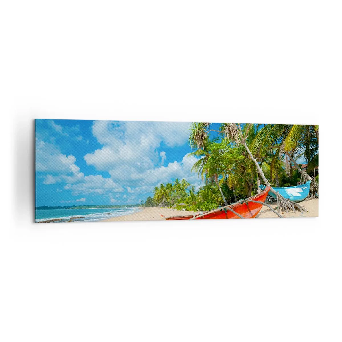 Canvas picture - Charm of the Tropics - 160x50 cm