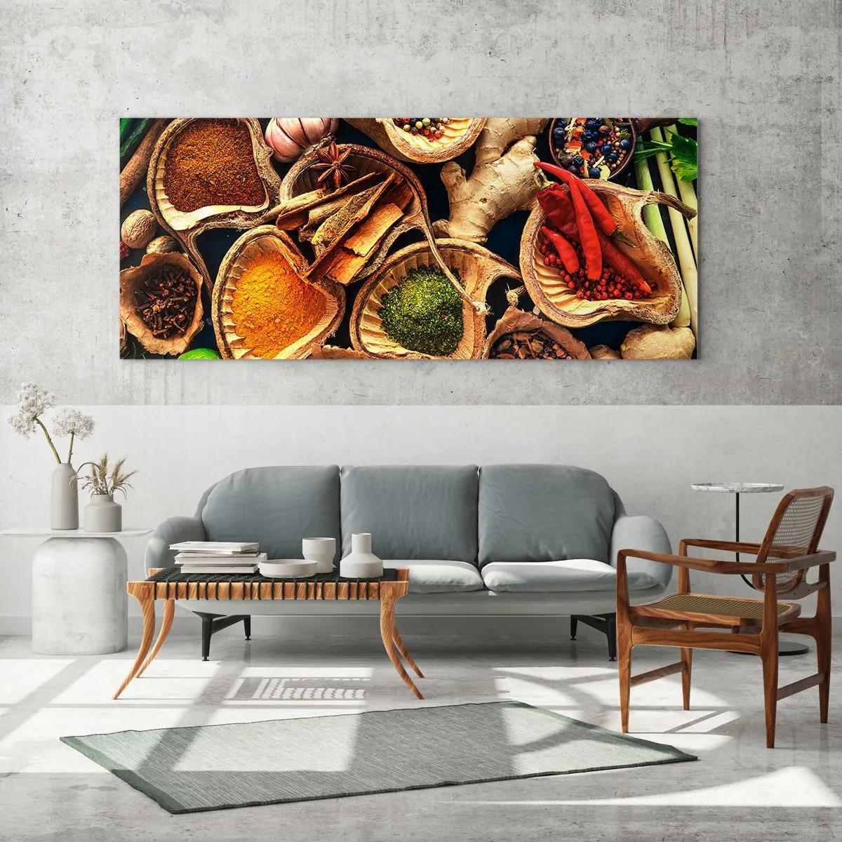 Glass picture - Take What You Want - 90x30 cm