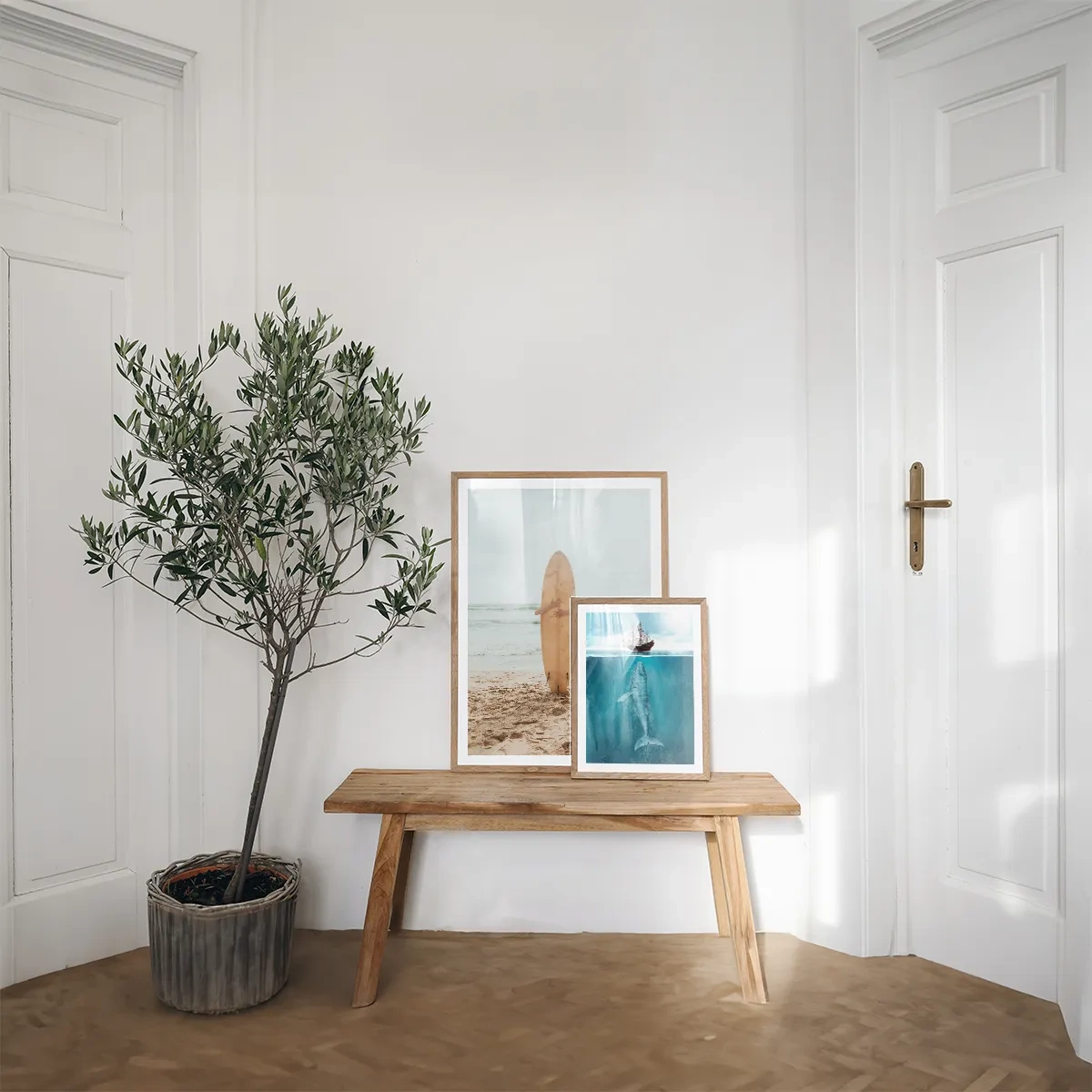 Mediterranean sea no. 1 - Inspiration for the hall