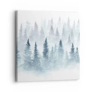 Canvas picture - Wrapped up in a Fog - 30x30 cm