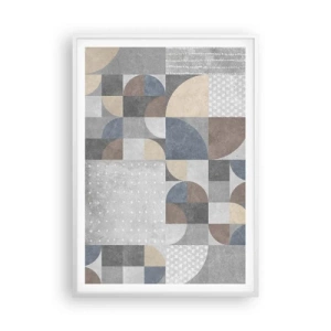 Poster in white frmae - Ceramic Fantasy - 70x100 cm