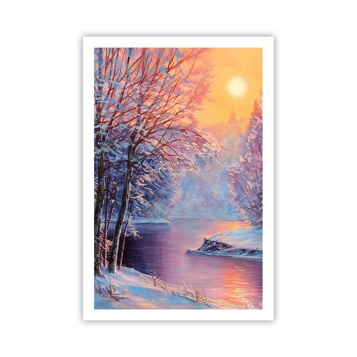 Poster - Colours of Winter - 61x91 cm