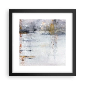 Poster in black frame - Behind a Curtain of Air - 30x30 cm