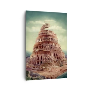 Canvas picture - Tower of Babel - 80x120 cm