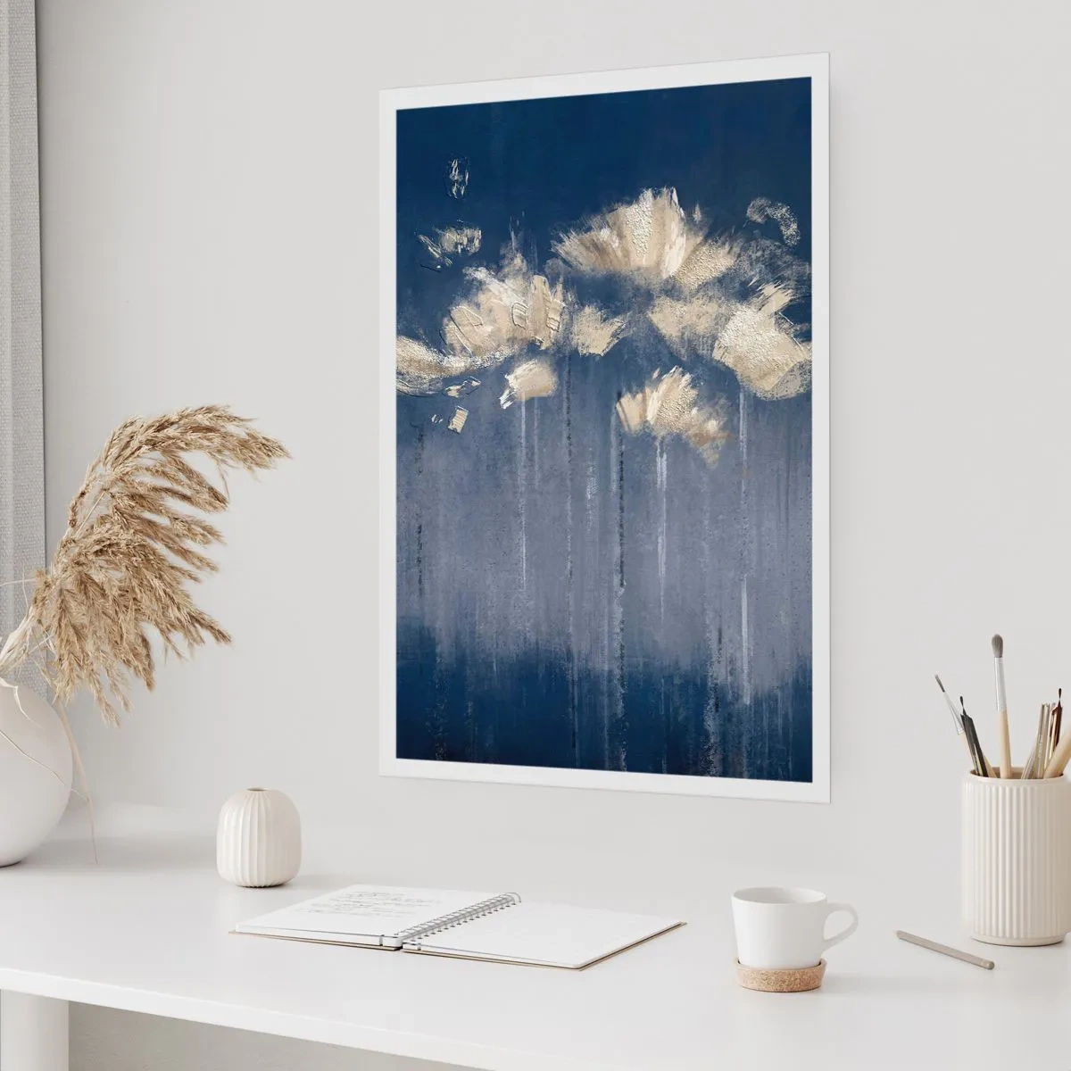 Poster - Like Flakes in the Wind - 30x40 cm