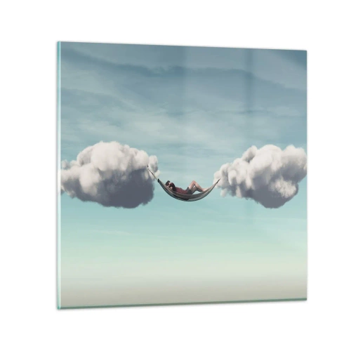 Glass picture - Blissful Moment - 60x60 cm