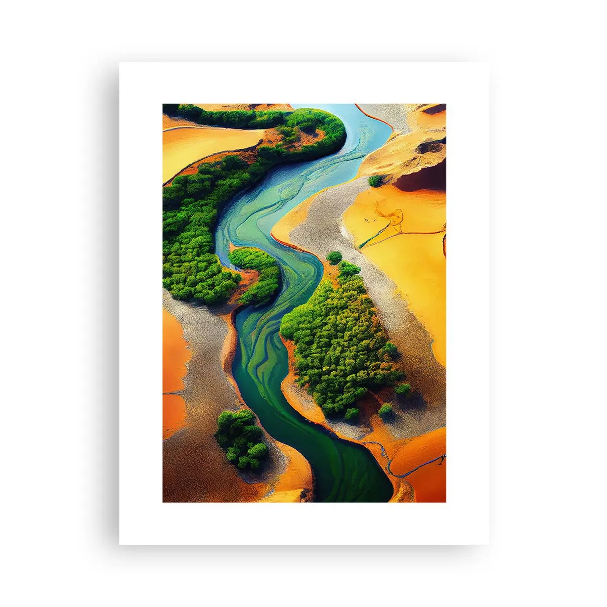 Poster - Life-giving River - 30x40 cm
