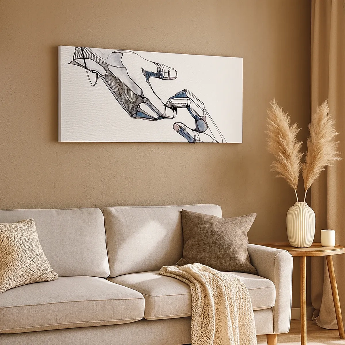 Canvas picture - Good Gesture - 30x30 cm