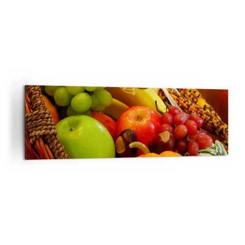 Canvas picture - Basket of Abundance - 160x50 cm
