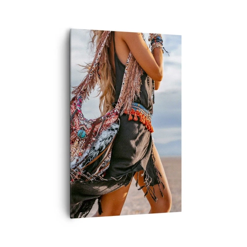 Canvas picture - Shaman's Girl - 80x120 cm